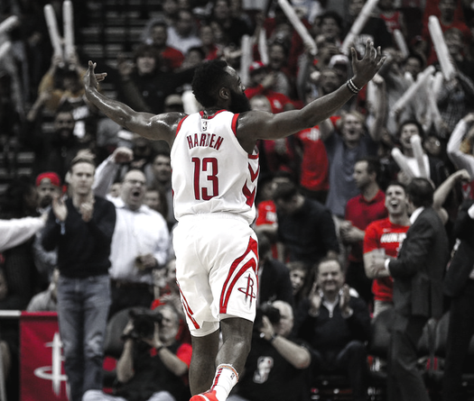 Đến đội đứng đầu miền Tây cũng phải khuất phục "con mắt đế vương" của James Harden