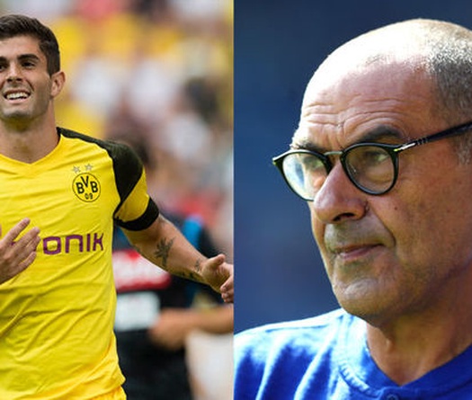 Tại sao HLV Sarri lại mâu thuẫn với cha của Pulisic về cuộc chuyển nhượng đến Chelsea?
