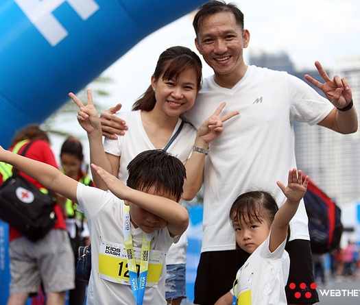 HCMC Marathon 2019: Nơi ba mẹ và con yêu xích lại gần nhau hơn