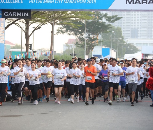HCMC Marathon 2019: Bất ngờ VĐV hạng phong trào chạy marathon nhanh hơn 'Elite'