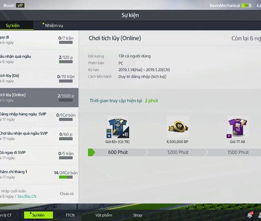 Game thủ đồng loạt ngả ngửa với sự kiện mới của Fifa Online 4
