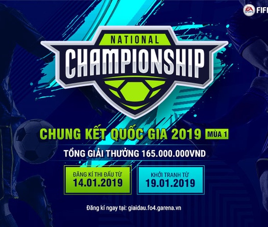 Tin FO4: Thông tin giải đấu National Championship 2019 - Mùa 1