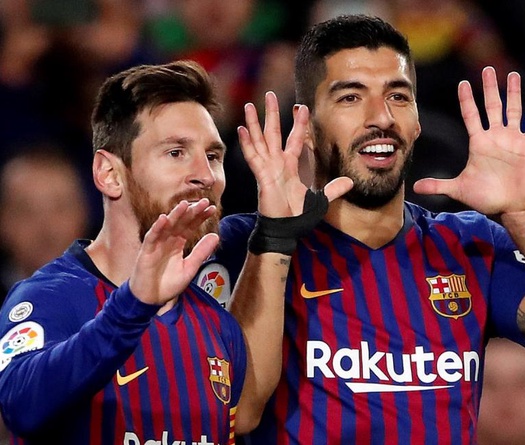Messi và Suarez có thể phá kỷ lục ghi bàn "song sát" tại La Liga?