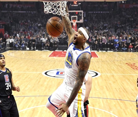 DeMarcus Cousins nghĩ gì sau trận đấu đầu tiên trong màu áo Warriors?
