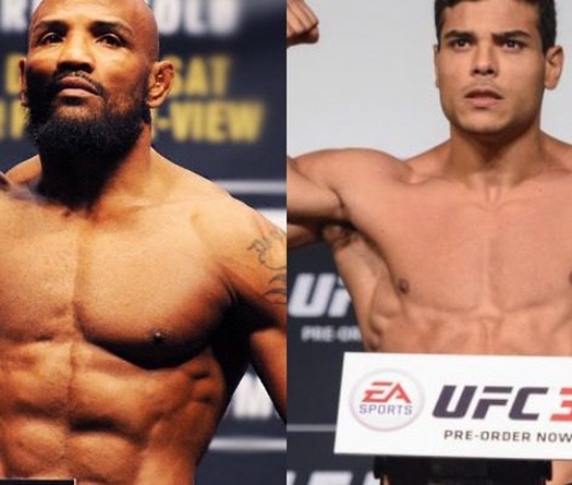 Yoel Romero vs Paulo Costa sẽ dẫn đầu UFC on ESPN 3