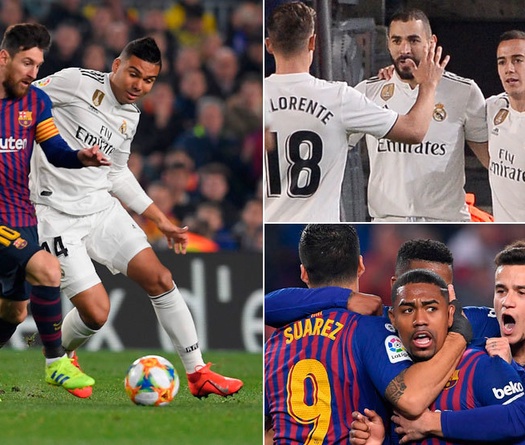 Thống kê chỉ ra lợi thế lớn của Real Madrid ở Cúp Nhà vua sau khi thủ hòa 1-1 với Barca