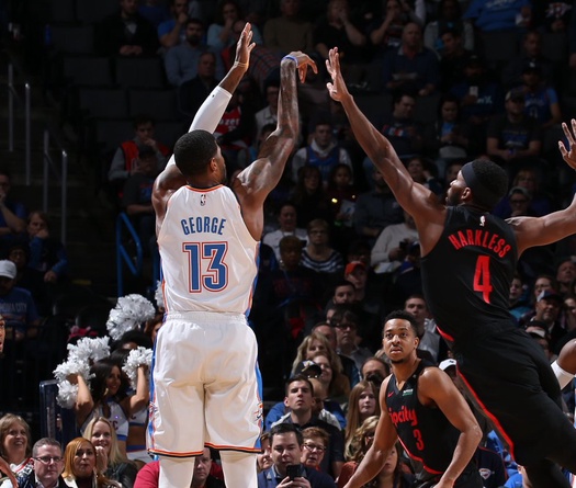 Video Oklahoma City Thunder 120-111 Portland Trail Blazers (NBA ngày 12/2)