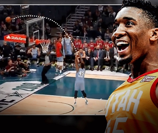 Trong khi "500 anh em" thay nhau làm highlights, Donovan Mitchell lại tự làm nhục mình với pha Shaqtin không tưởng
