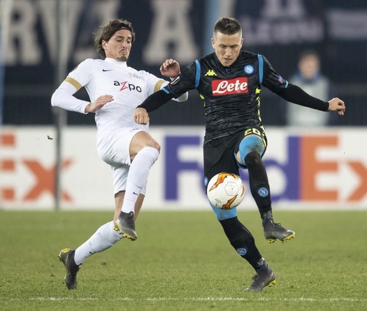 Nhận định Napoli vs Zurich 0h55, 22/2 (lượt về vòng 1/16 Europa League)