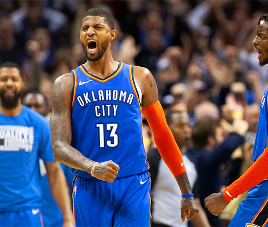 Cú floater game-winner "cao đến tận mây xanh" của Paul George nhấn chìm Utah Jazz sau 2 OT siêu căng thẳng