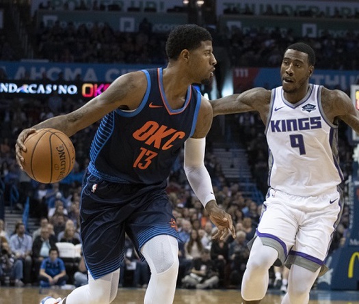 Nhận định NBA: Oklahoma City Thunder vs Sacramento Kings (ngày 24/2, 8h00)
