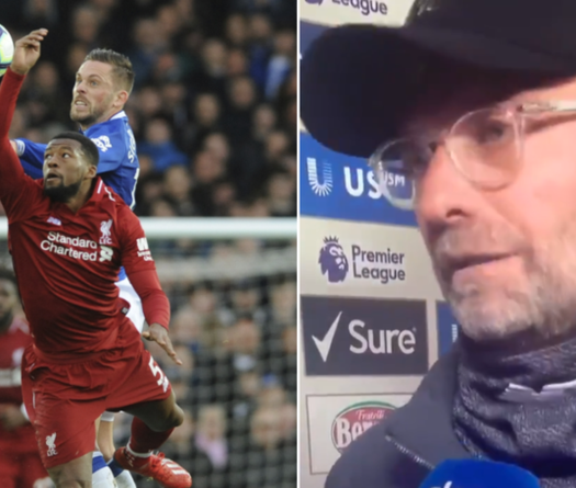 Liverpool hòa ở derby Merseyside, Klopp đổ lỗi cho… gió