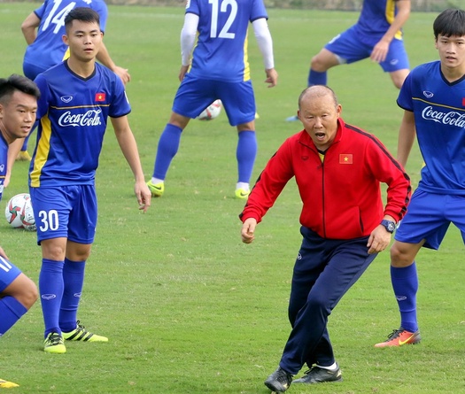 HLV Park Hang-seo cho ĐT U23 Việt Nam tập luyện như thế nào?