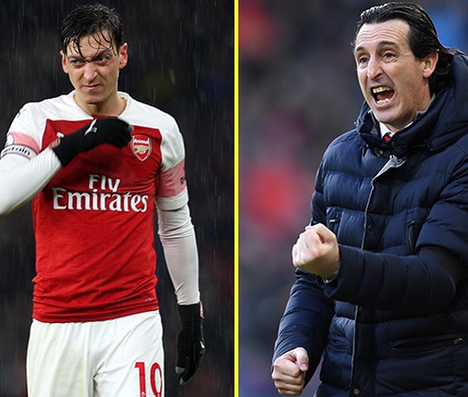 Hé lộ 3 lý do khiến Ozil tiếp tục bị HLV Emery cho ra rìa ở trận gặp MU