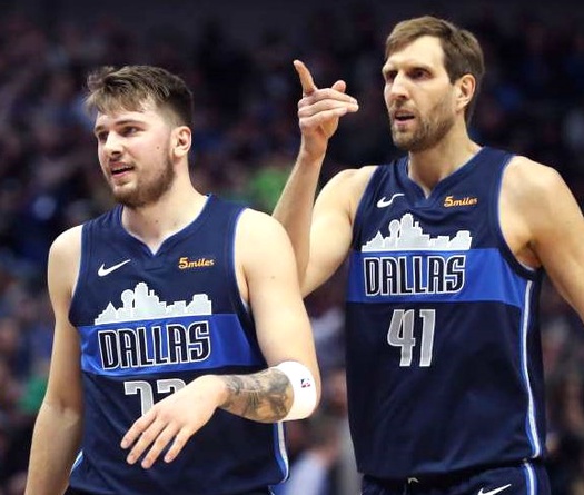 Mạng xã hội phấn khích khi Luka Doncic tái hiện tuyệt chiêu kinh điển của Dirk Nowitzki