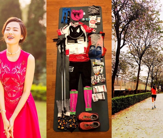 Đà Lạt Ultra Trail: Hoa hậu Nguyễn Thu Thủy ngại...dị ứng hoa ở Thành phố ngàn hoa