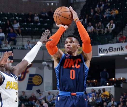 Video Oklahoma City Thunder 106-108 Indiana Pacers (NBA ngày 15/3)