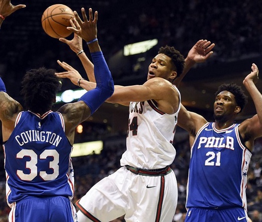 Nhận định NBA: Milwaukee Bucks vs Philadelphia 76ers (ngày 18/3, 2h30)
