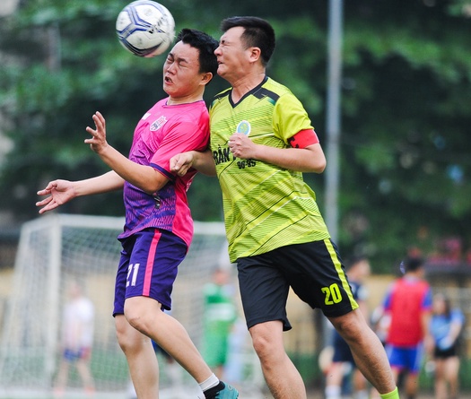 Chùm ảnh: Lễ khai mạc hoành tráng của giải bóng đá 96-99 Hà Nội League 2019