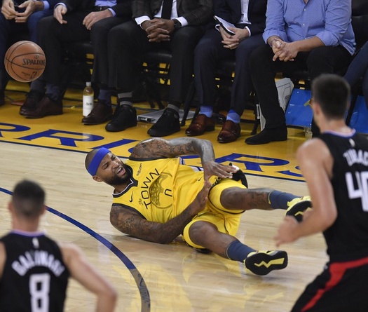 DeMarcus Cousins chấn thương khó hiểu, fan Warriors lại hoang mang cực mạnh