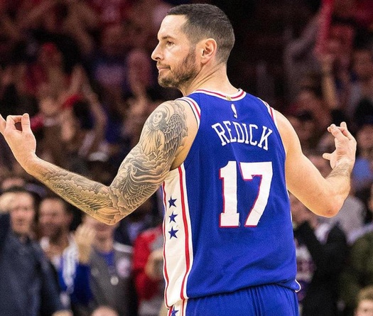 Xạ thủ 34 tuổi J.J. Redick - Vũ khí kì lạ của 76ers khiến Brooklyn Nets hoàn toàn bất lực
