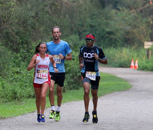 Quán quân Vietnam Trail Marathon 2019 vô địch Forest Force 50 Singapore