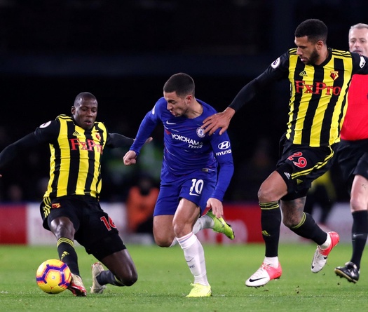 Xem trực tiếp Chelsea vs Watford trên kênh nào?