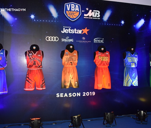 Ngắm nhìn dàn cực phẩm áo đấu của 6 đội bóng trước thềm VBA 2019