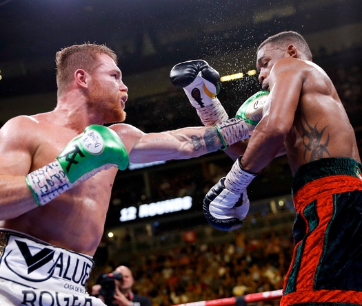 Tiền thưởng trong sự kiện hợp nhất đai hạng trung Daniel Jacobs vs Canelo Alvarez