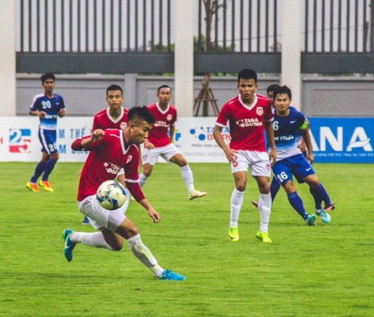 Xuất hiện vị khách đặc biệt trong trận đấu Phố Hiến vs An Giang