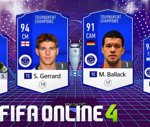 FIFA Online 4: Những pha đi bóng cực đỉnh của TC Seedorf, Gerrard, Lampard và Ballack