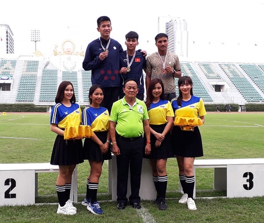 Việt Nam giành 5 HCV, xếp hạng 3 toàn đoàn Giải điền kinh Thái Lan mở rộng 2019