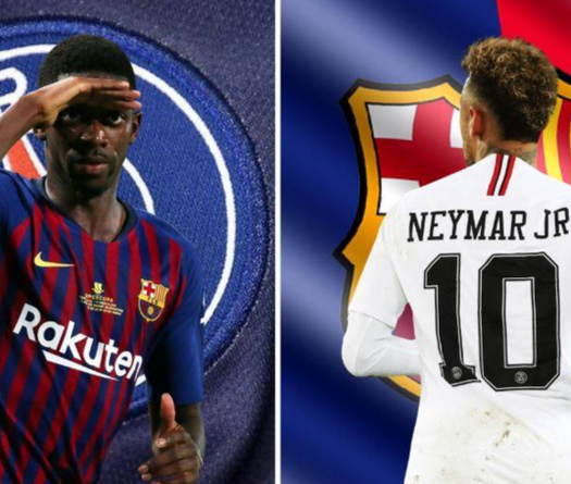 Chuyển nhượng Barca 29/5: Nhật báo thân Barca tiết lộ tin đồn trao đổi Neymar và Dembele