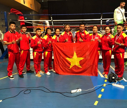 Võ cổ truyền Việt Nam ẵm 8 HCV trên đất Pháp