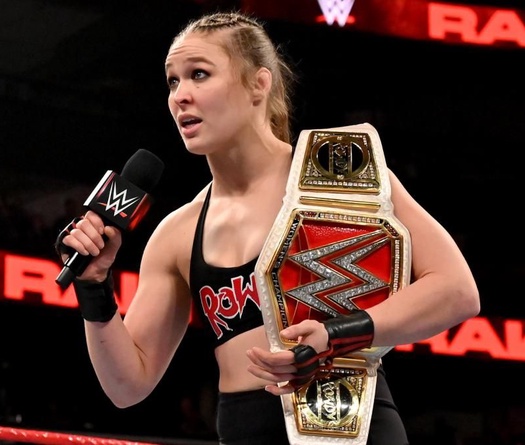 Vừa tạm nghỉ không lâu, Ronda Rousey lại nhớ WWE