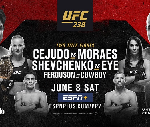 TRỰC TIẾP UFC 238: Henry Cejudo vs Marlon Moraes
