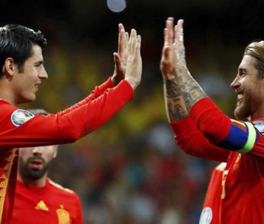 Sergio Ramos lý giải nguyên nhân nhường quyền đá penalty cho Morata
