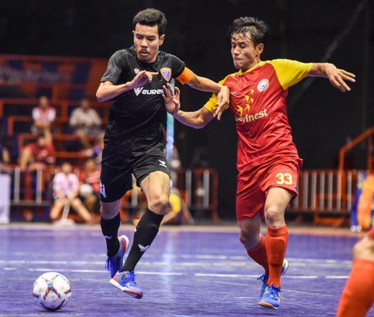 Sanvinest S.Khánh Hòa khiến nhà vô địch futsal Thái Lan xém ôm hận