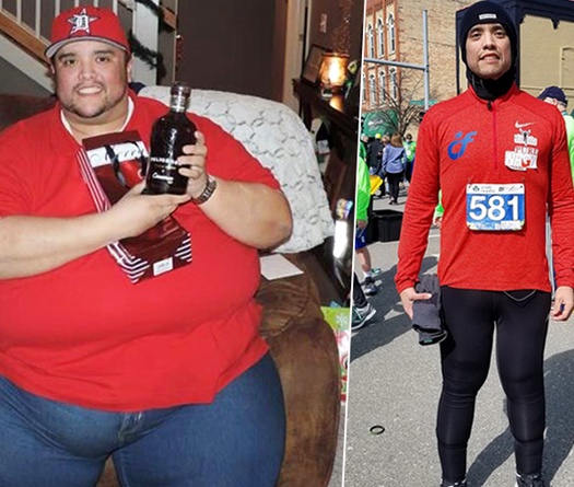 Chạy bộ đã thay đổi cuộc đời chàng trai Mỹ nặng gần 300kg