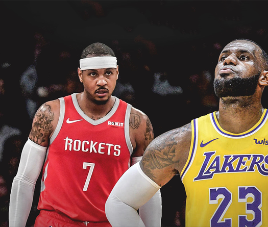 Giới chuyên môn rất tin tưởng vào khả năng LeBron James và Carmelo Anthony sẽ tái hợp