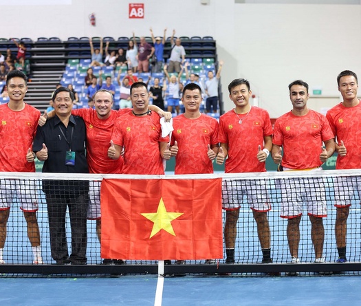 Đội tuyển quần vợt Việt Nam vô địch nhóm III Davis Cup