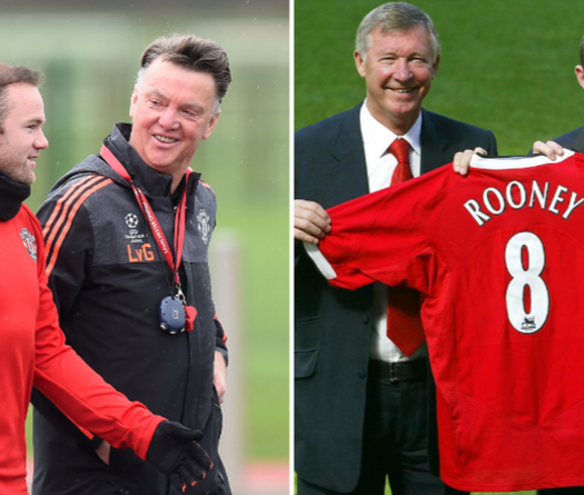 Rooney đưa ra tuyên bố gây sốc về 2 HLV Van Gaal và Sir Alex Ferguson
