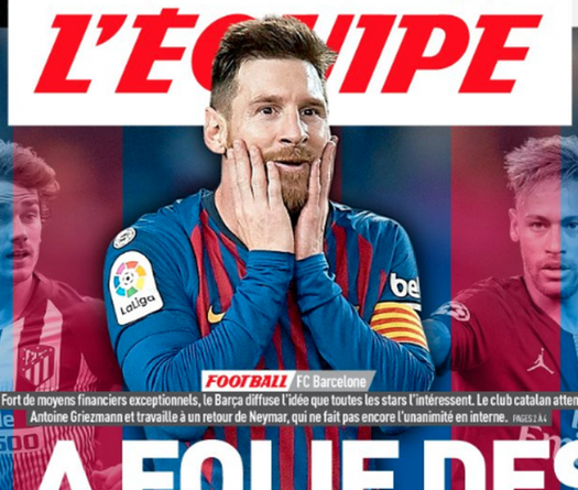 Barca nổ 2 bom tấn Neymar và Griezmann gây chia rẽ trong CLB thế nào?