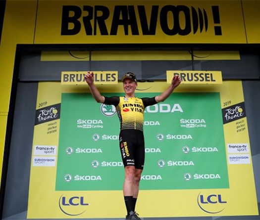 Chặng 1 Tour de France 2019: Teunissen tình cờ đoạt áo vàng