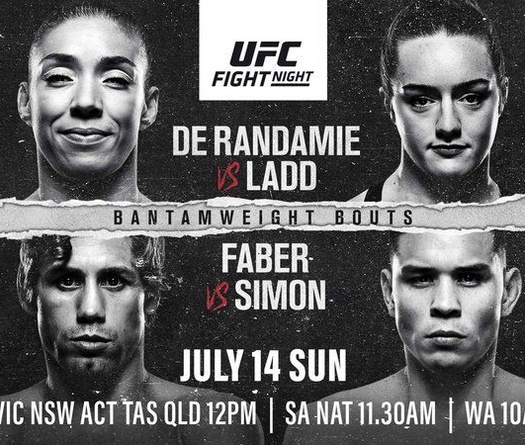 TRỰC TIẾP UFC Fight Night 155: Germaine de Randamie vs. Aspen Ladd