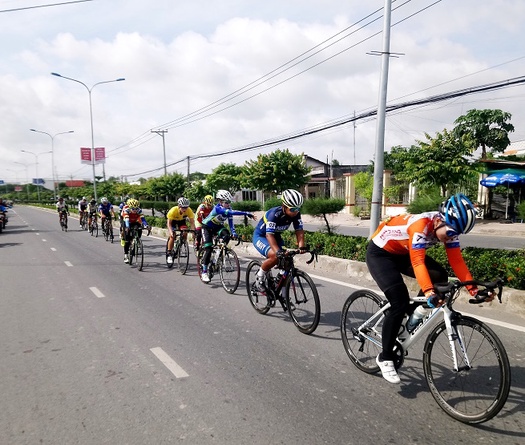 Chặng 3 giải xe đạp nữ quốc tế truyền hình An Giang 2019: Sự thống trị của Hàn Quốc