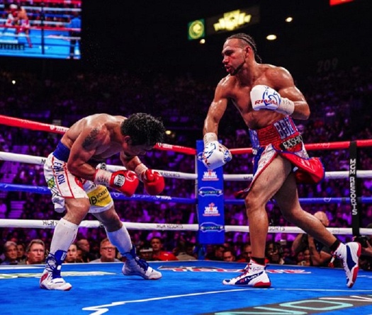 Keith Thurman đã đánh trúng Manny Pacquiao nhiều hơn tất cả những võ sĩ khác