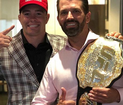 Con trai Donald Trump sẽ đến cổ vũ Colby Covington tại UFC on ESPN 5