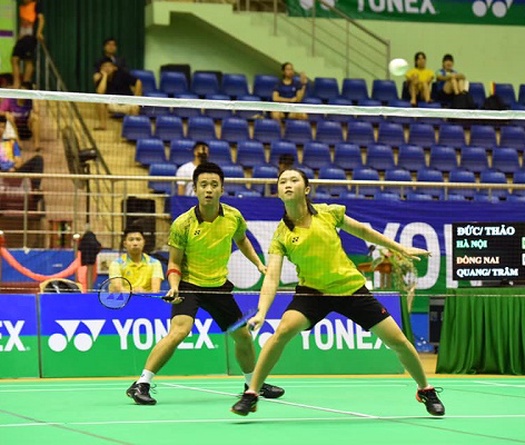 Lịch thi đấu bán kết tối 8/8 Giải cầu lông cá nhân toàn quốc 2019