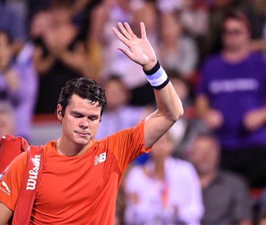 Milos Raonic rời Rogers Cup do chấn thương: Nghề chơi tennis thật mong manh!
